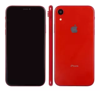 Apple iPhone XR 128gb Rojo Cargador Cable Funda Glass Cuota