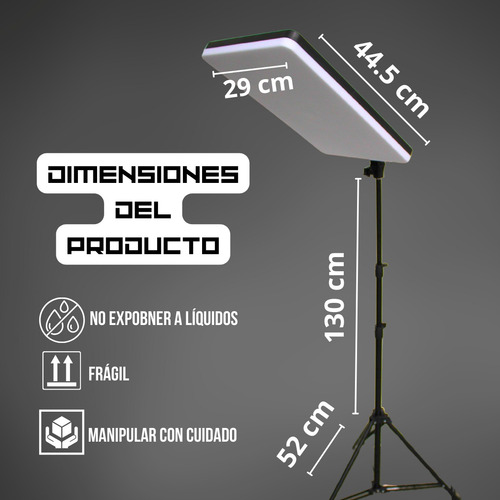 Lámpara Led Táctil Regulable De Piso Control Remoto