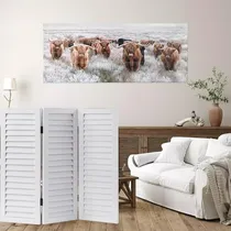 Comprar Separador De Ambientes Sofe De Madera, 3 Paneles Plegables D
