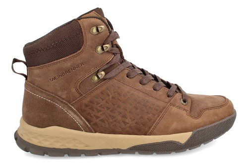 Zapatilla Hombre Outdoor Cuero Weinbrenner 801-4226 Marron