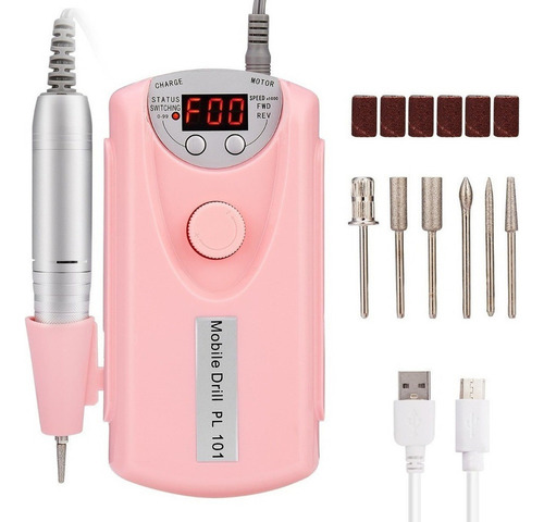 ... Kit De Pulidor Profesional De Esmeril For Uñas 3500