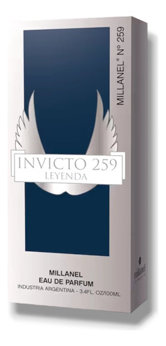 Millanel Nº 259 Invicto Leyenda - Edp  Masculino 100 Ml.