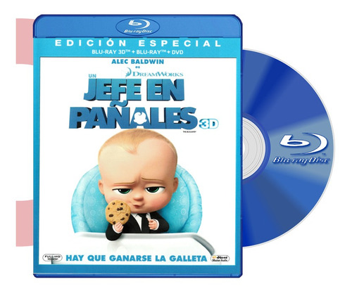 Bluray 3d Un Jefe En Pañales