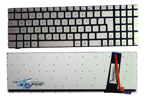 Teclado Laptop Asus N76 N76vj N76vz N76vm N56 N56v U500 Esp