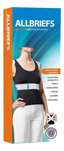 Corrector De Postura Regulable Allbriefs