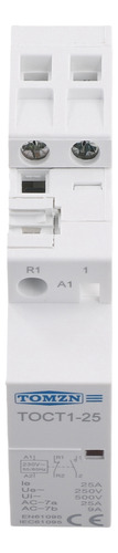 Toct1-25 2p 25a 1no 1nc 220 V/230 V 50/60 Hz Rail Din Hou-fs