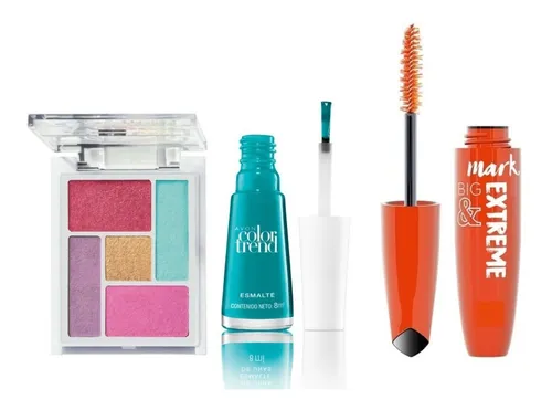 Kit Set De Maquillaje Tipo Maybelline Combo De Avon Y Natura Kit Set De Maquillaje Tipo Maybelline Combo De Avon Y Natura
