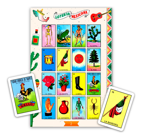 Lotería Mexicana Para Imprimir 80 Tablas Archivo Cartas M3