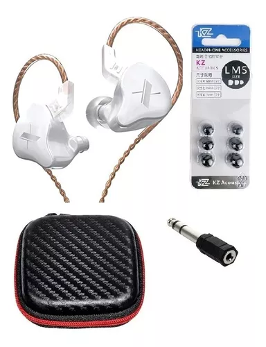 Auricular Kz Edx In Ear Monitoreo Negro