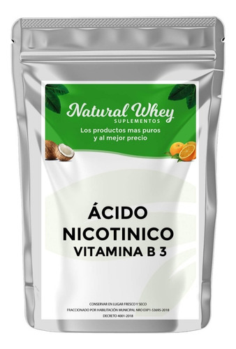 Niacina Vitamina B3 1 Kilo