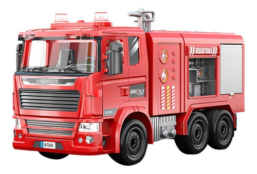 Diy Vehículos De Construcción De Camión De Bomberos