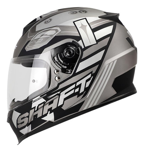 Casco Sh-502 Cybrith Ngr Ma/plat Vi Tr L