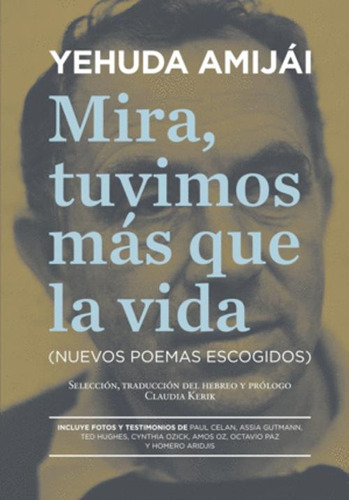 Libro Mira, Tuvimos Más Que La Vida