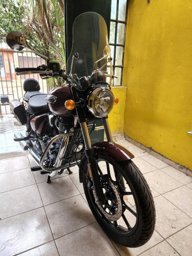 Imagen 4 de 10 de Parabrisas Moto Royal Enfield Meteor 350 En Bullforce Znorte