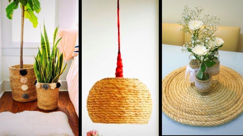 Corda De Sisal 100 Mts 6mm Artesanato, Arranhador Gatos, Etc