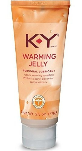 Geles Íntimos K-y Warming Jelly Lubricant, 2.5 Oz. (paquete