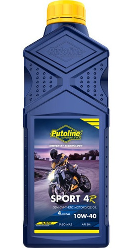 Aceite Semisintético Moto Putoline Sport 4r 10w40 N - Tech