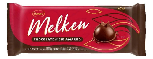 Chocolate Harald Melken Barra 1,01kg Meio Amargo