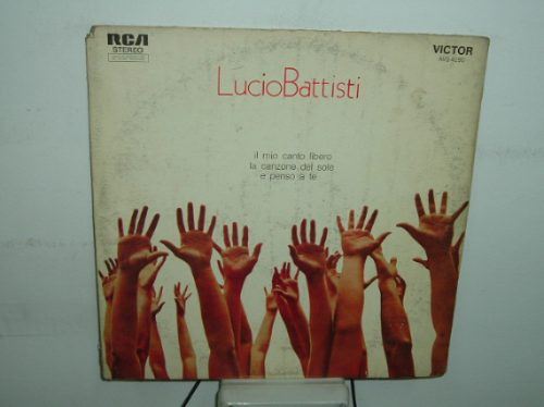 Lucio Battisti Il Mio Canto Libero Vinilo Argentino