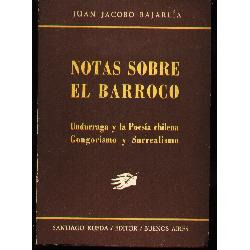 Juan J. Bajarlía Notas Sobre El Barroco 1950