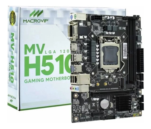 Placa Mãe Macrovip Mv-h510 Socket Lga 1200