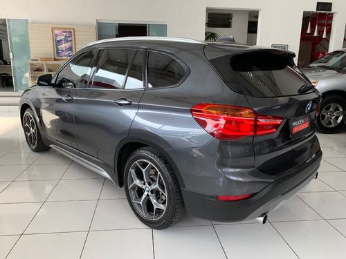 Bmw X1 2.0 Turbo S-drive 20i X-line 2016 Cinza Blindado