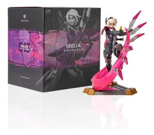 Irelia Estátua Unlocked Boneco League Of Legends