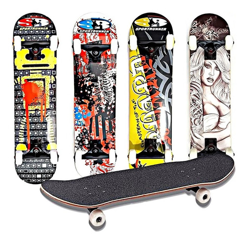 Tabla Patineta Skate En Pino Canadiense Original Sport