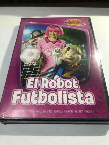 Lazy Town El Robot Futbolista Dvd Nuevo Original Cerrado