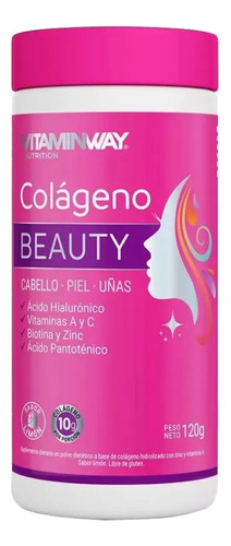Vitamin Way Colageno Beauty Bebible Polvo Reduce Arrugas