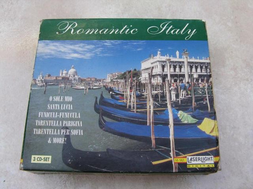 Psicodelia: 03 Cds Italia Romantica Original En Estuche 1995