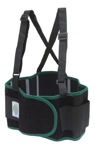 Imagem 2 de 2 de Faixa Cinta Lombar Premium Ergonômica Proteção Coluna