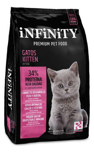 Alimento Infinity Para Gatos Kitten 10 Kgs Premium