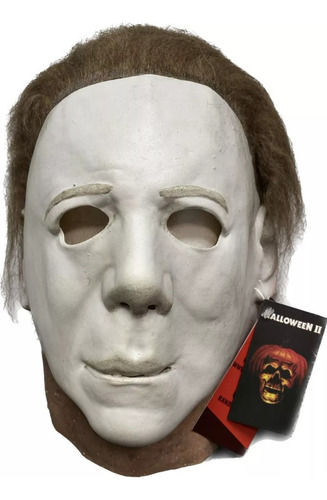 Mascara Halloween Ii Michael Myers Deluxe Trick Or Treat Color Blanco