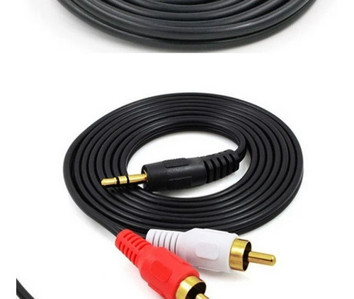 Imagen 1 de 8 de Cable Auxiliar A Rca 1.5m