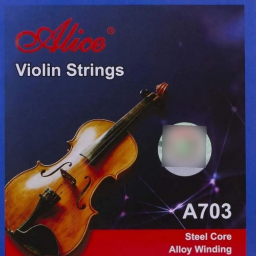 Juego De Cuerdas Alice Para Violín