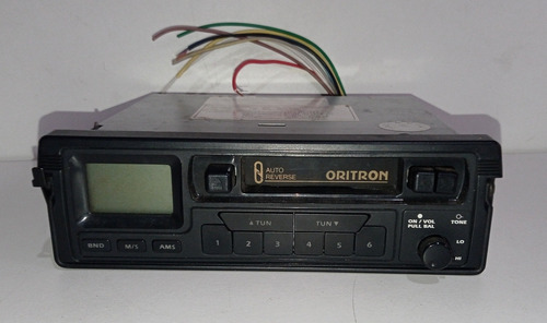 Toca Fitas Antigo Oritron Auto Reverse Com Rádio Funcionando