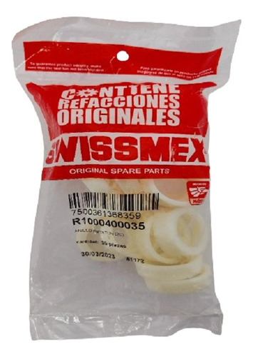 Swissmex Anillo Para Piston Pacto20lts  (20 Pzas)