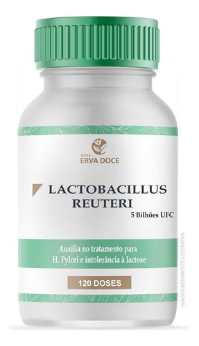 Lactobacillus Reuteri 5 Bilhões Ufc 120 Doses