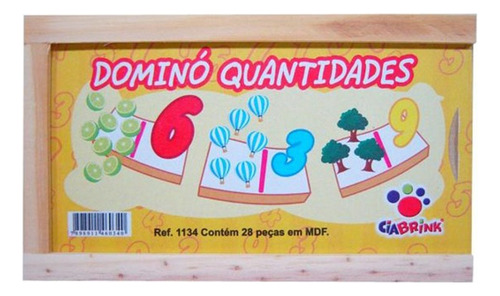 Dominó Quantidade - Ciabrink