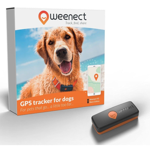 Rastreador Gps Para Perro Weenect Xs (edicion Negra 2023) Ma