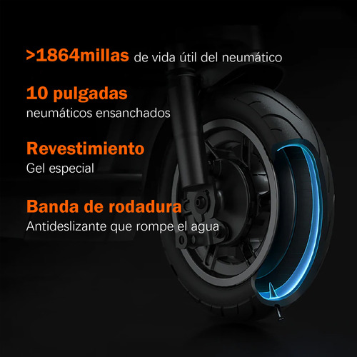 Scooter Eléctrico Yadea Ks6 Pro Color Gris con Negro