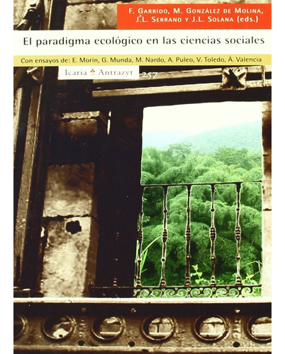 Paradigma Ecologico En Las Ciencias Sociales, El, Varios Aut