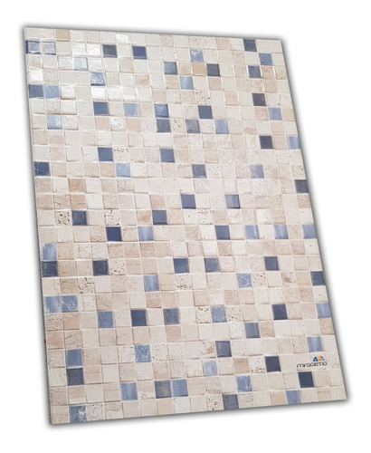 Ceramica Pared Simil Veneciano Ibiza Azul 32x47 Cañuelas Primera Calidad, Precio X M2, Cajas De 2,30 M2