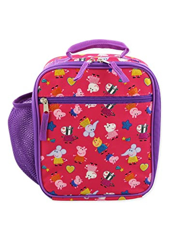 Peppa Pig Nick Jr Girls Soft Insulated School Lunch Kqnto