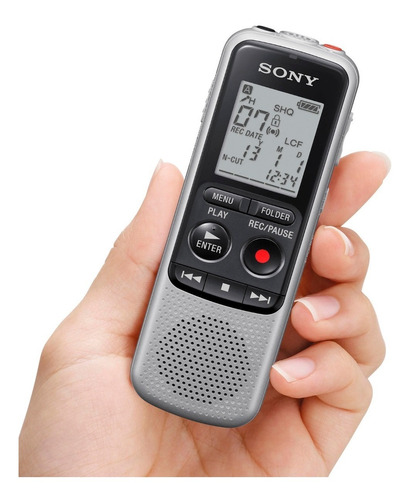 Grabadora Periodista Sony Bx140 Digital Lcd Anti Ruido Voz