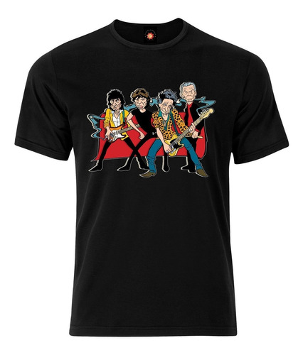 Remera Estampada Varios Diseños Rolling Stones Comic