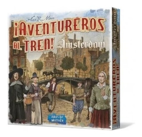 ¡aventureros Al Tren! Ámsterdam 100% Original Y En Español