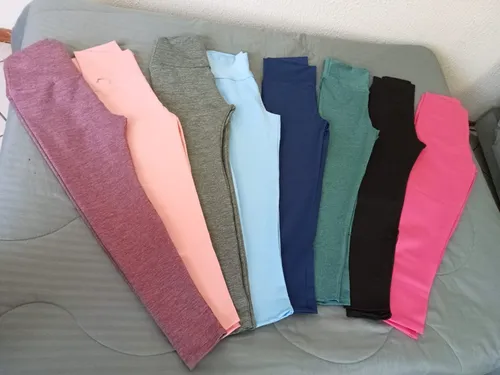 Leggins Leguis Lycra Suplex Deportivo Gym Abdomen Mujer