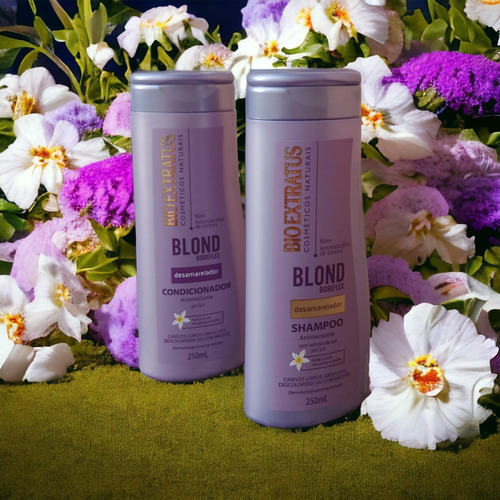Kit 1 Shampoo 1 Cond. Desamarelador Blond Bioreflex 250 Ml